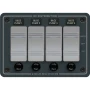 Blue Sea Systems Contura Bilge Pump Control DC Panel, 12/24V, Water-Resistant, 45A, 15A AGC Fuses