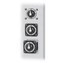 Blue Sea Systems m-Series Mini Selector Battery Switch, 4 Position, Battery Combine, 300A, 32V DC, IP66 - Apollo Lighting