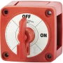 Blue Sea Systems m-Series Single Circuit ON-OFF Battery Switch, Locking Key, 48V DC, 300A Continuous, IP66, 3/8 in Studs