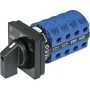 Blue Sea Systems AC Source Selector Rotary Switch, 4-Pole, 2 + OFF Positions, Dual Output, 600V AC Max