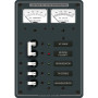 Blue Sea Systems AC Main Circuit Breaker Panel, 230V AC, Micro Voltmeter - Apollo Lighting