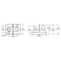 Blue Sea Systems Dual PowerPost Cable Connector, 48V DC, #10 Screw Mounting - Apollo Lighting