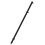 TACO Marine Carbon Fiber Flag Pole, For 1-5/8 in Rod Holders and Gunwale Mounts, J-Lock System, Awl Grip Clear Coat, 360° Swivel