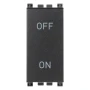 Vimar ARKÉ Series 2P 20AX 1-Way Switch, 250V, Lightable - Apollo Lighting