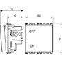 Vimar ARKÉ Series 2P 20AX 1-Way Switch, 250V, Lightable - Apollo Lighting