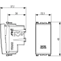 Vimar ARKÉ Series 2P 20AX 1-Way Switch, 250V, Lightable - Apollo Lighting