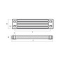 Tecnoseal Zinc Yamaha Bar Anode f/Engine Bracket 01112-1