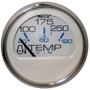 Faria Chesapeake White SS 2" Water Temperature Gauge - Metric (40 to 120°C) 13828