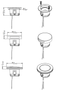 Apollo Lighting - Krios 1L and 2L Courtesy Light Bezel Only