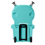 LAKA Coolers 30 Qt Cooler w/Telescoping Handle & Wheels - Seafoam 1082