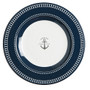 Marine Business Melamine Round Dessert Plate - SAILOR SOUL - 7" Set of 6 14003C