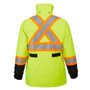 Mustang Classic Flotation Coat - Fluorescent Yellow/Green/Black - XL MC1506T3-239-XL-206