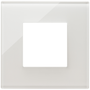 Vimar Eikon EXÉ 2-Module Cover Plate, 90x90 mm, Clamp Mount, IP00