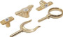 Sea Dog Marine Brass Round Horn Orlck 2 (580590-1)