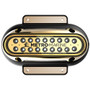 Metro Marine High-Output Elongated Surface Mount Light w/Intelligent Monochromatic LEDs - Blue, 90° Beam F-SME1-H-B3-90