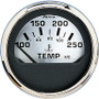 Faria Spun Silver 2" Water Temp Gauge 16004