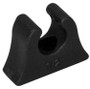 Sea Dog Marine Rubber Pole Clip Black 1-7/16" (491353-1)