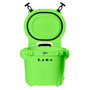 LAKA Coolers 30 Qt Cooler w/Telescoping Handle & Wheels - Lime Green 1083