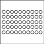 Emp Drain Screw Gasket (50/Pack) Engineered Marine Products (12-02108-50)
