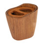 Whitecap Oval Toothbrush Holder (Oiled) - Teak 63112