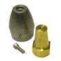 Performance Metals Mercruiser Bravo 3 (2003 & Earlier) Prop Anode Retrofit Kit - Aluminum 10195A