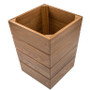 Whitecap Small Waste Basket - Teak 63102