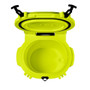 LAKA Coolers 30 Qt Cooler w/Telescoping Handle & Wheels - Yellow 1087