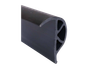 Jif Marine Vinyl Edging, Black Semicircle (Ifi)