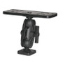 Scotty 163 1.5" Ball Mount w/Fishfinder & Universal Mounting Plate 0163