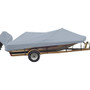 Carver Sun-DURA® Styled-to-Fit Boat Cover f/18.5' Wide Style Bass Boats - Grey 77218S-11