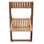 Whitecap Folding Slat Chair - Teak 63059