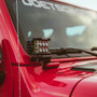 RIGID Industries - 2018 Jeep Wrangler JL A-Pillar Mount f/2 D-Series, D-SS, SR-M or Ignite Lights