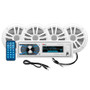 Boss Audio - MCK632WB Kit Speaker - 6.5", White, AM/FM/BT/USB, Remote Control - Apollo Lighting Boss Audio - MCK632WB Kit Speaker - 6.5", White, AM/FM/BT/USB, Remote Control - Apollo Lighting