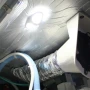 Hella Marine DuraLED 12 Interior/Exterior LED Lamp, 3000K Warm White Light, White Housing, 12/24V DC, IP67, ISO 8846 Ignition Protected, Surface Mount