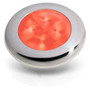 Hella Marine Slim Line Round LED Courtesy Lamp, IP67, 3in OD, 2in Cutout, 0.5in Mounting Depth