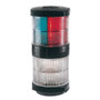 Hella Marine Tri-Color/Anchor Navigation Light, 2NM, 12V, Incandescent, Black Housing, IP55