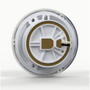 Hella Marine EuroLED 75 Dual Colour Recessed LED Downlight, Warm White and Red Light, 12V, 9-16V, Spring Mount, IP67, 190 lm