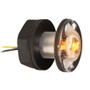Hella Marine LED Livewell/Baitwell Lamp, 12V DC, IP67, 0.5W, Single-Hole Mount, 120mm Cable