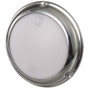 Lumitec TouchDome LED Dome Light, Touch Control, Two-Color, Dimmable, 10-30V, IP67, Stainless Steel