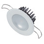 Lumitec Mirage Round Flush Mount LED Down Light, 10-30V DC, IP67, 3-6W