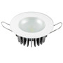 Lumitec Mirage Round Flush Mount LED Down Light, 10-30V DC, IP67, 3-6W