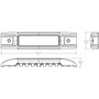 Lumitec Ibiza LED Engine Room Light, 10-30V, IP67, 1000 Lumens, 16W