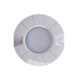 Lumitec Aurora LED Flush Mount Dome Light, White/Blue Output, IP67, Dimming, Bezel Switch