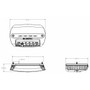 Lumitec Poco 4 Digital Lighting Control Module, For PLI-Enabled Lights, NMEA 2000, 10-30VDC, 4-Channel, 10A per Channel, IP67