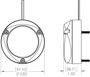 Lumitec Zambezi X2 Surface Mount Underwater Light, Poco Compatible, 6000 Lumens, 10-30VDC, IP68, TTP Control