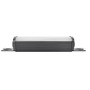 Imtra - Linear HO Marine LED Fixture - 120-277V, 100W, 180°, Grey, IP67 (IL-13K4UD-GR-SS)