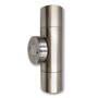 Mega LED - Novara Outdoor Wall Light - For 2XMR16 or 2XGU10 LED Bulbs, Stainless Steel 316 Housing