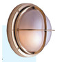 Mega LED - Docking Light - Wall or Ceiling Type, Nautical Style Light, Polished Brass, For E26 / E27 Bulbs, IP54 (30117)