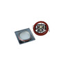 Mega LED - Anafi Square Downlight Fixture - For G4 LED Bulb Chromed Brass Trim And Frosted Glass