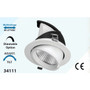 Mega LED - LED Downlight - 20W, Recessed Ceiling Light, 2700K, 2500Lm, Beam Angle 38º, 85-277V AC (34111)